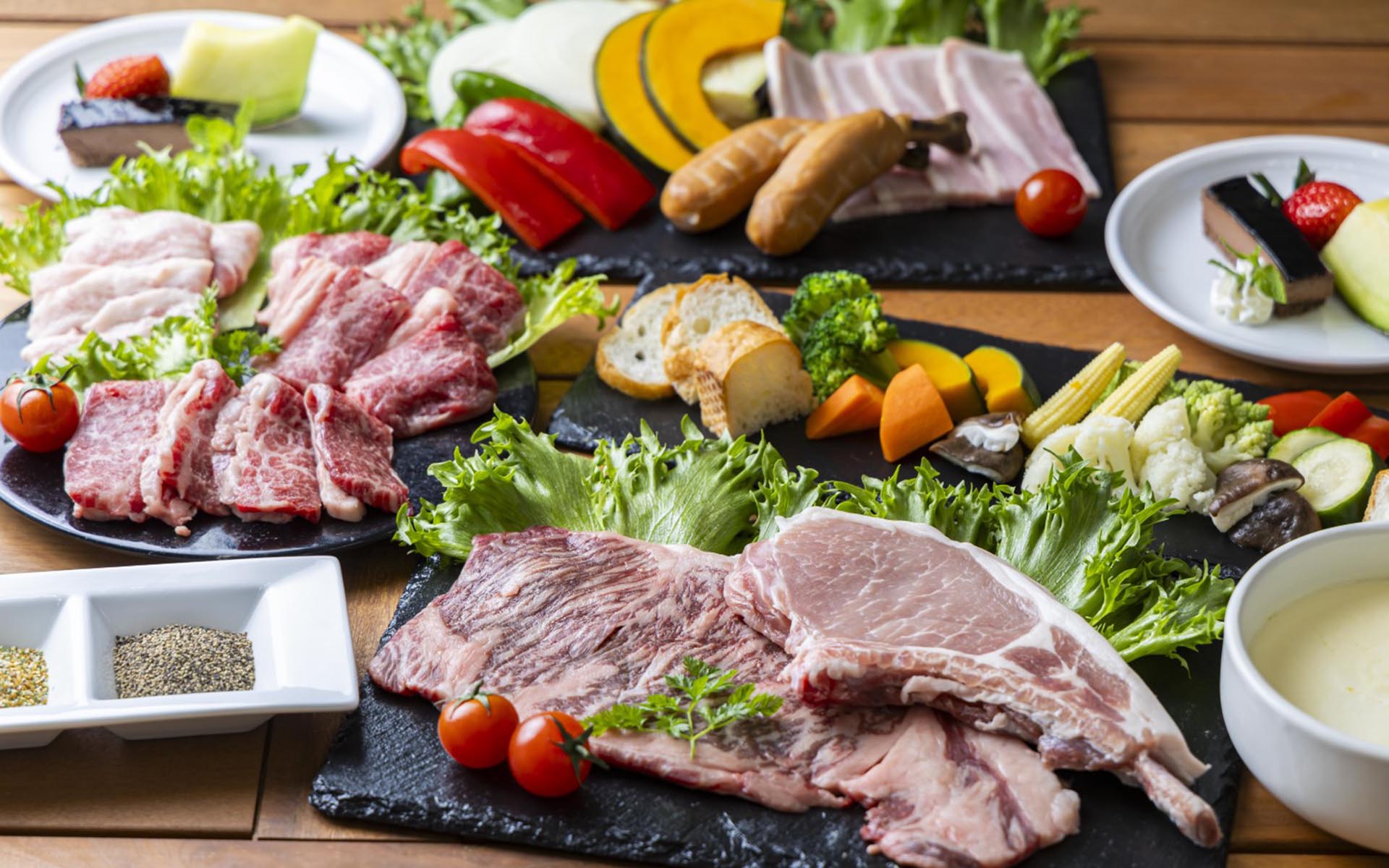 【群馬】グランピングヒルズ赤城で楽しめるご当地食材を使用したグランピングBBQ